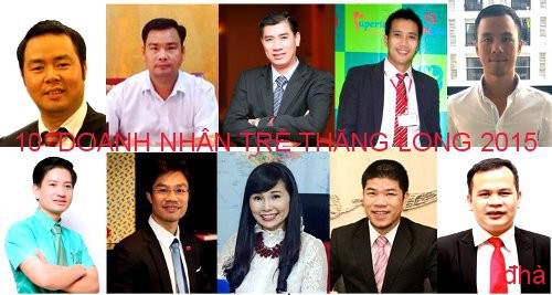 Hà Nội tuyên dương doanh nhân trẻ Thăng Long năm 2015  - ảnh 1